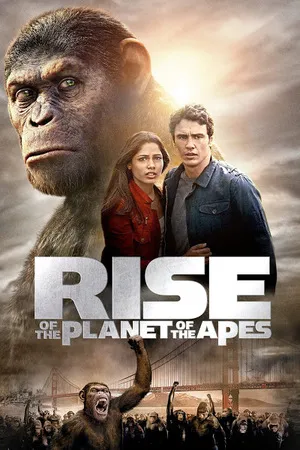 Rise of the Planet of the Apes 2011 Hindi Dual Audio HD Poster Download - filmyfly