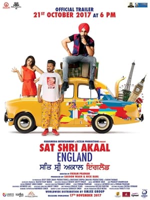 Sat Shri Akaal England (2017) Punjabi Movie [1GB] HD Poster Download - filmyfly
