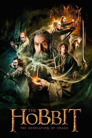 The Hobbit The Desolation of Smaug (2013) Hindi Dual Audio Movie [200MB] HD Poster Download - filmyfly
